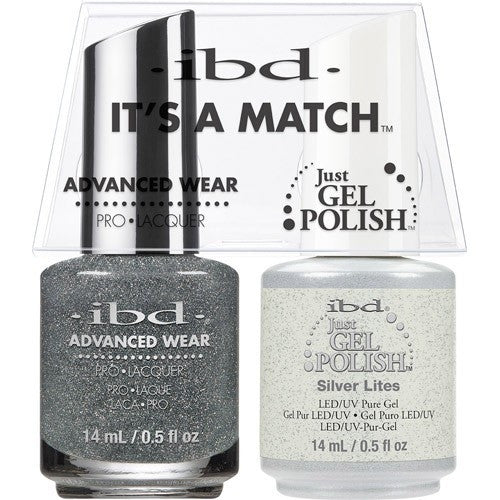 IBD Just Gel Polish It's A Match - Silver Lites