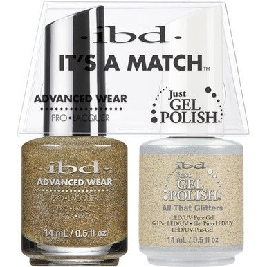 IBD Just Gel Polish It's A Match - All That Glitters