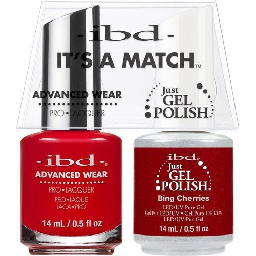 IBD Just Gel Polish It's A Match - Bing Cherries