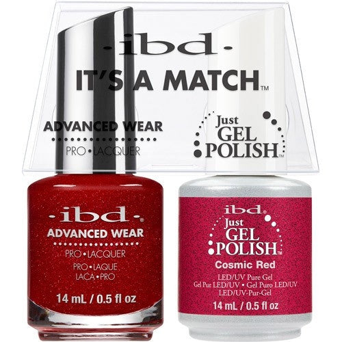 IBD Just Gel Polish It's A Match - Cosmic Red