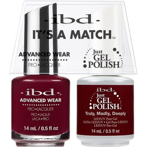 IBD Just Gel Polish It's A Match - Truly,Madly,Deeply