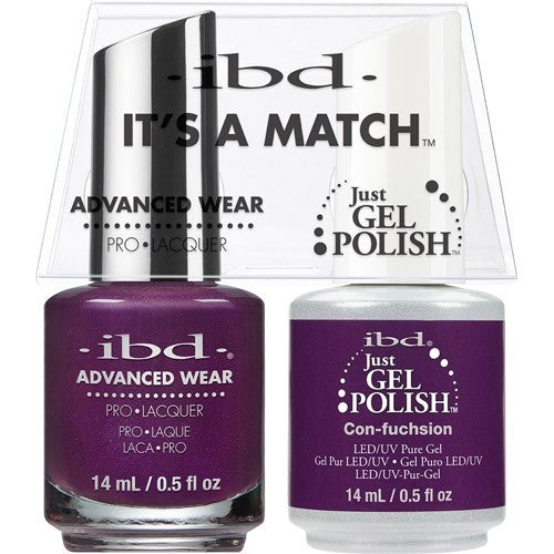 IBD Just Gel Polish It's A Match - Con-Fuchsion