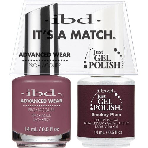 IBD Just Gel Polish It's A Match - Smokey Plum