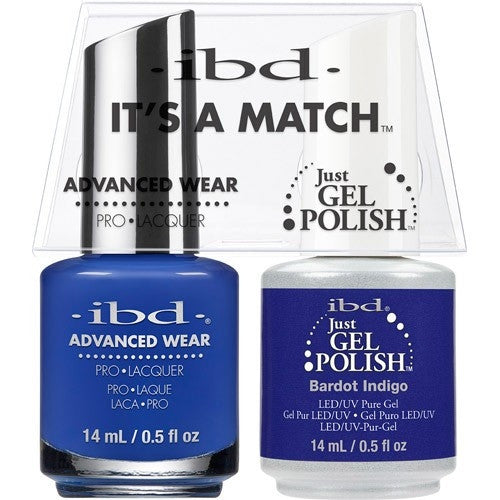 IBD Just Gel Polish It's A Match - Bardot Indigo