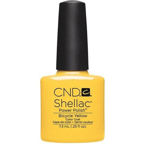 CND Shellac Bicycle Yellow 0.25 fl oz / 7.3 ml - 90513