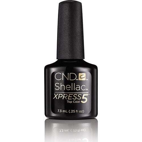 CND Shellac Xpress5 Top Coat .25 fl oz/7.3ml 90928