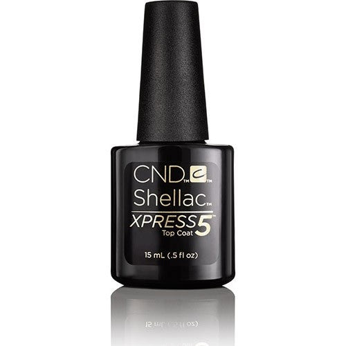 CND Shellac Xpress5 Top Coat 0.5 fl oz/15ml 90929