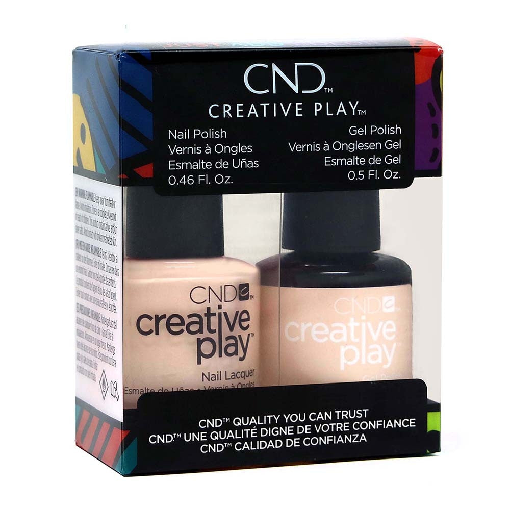 CND Creative Play GelColor/Nail Lacquer Duo, Life's A Cupcake