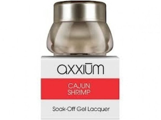 OPI Axxium S/O Gel Lacquer Cajun Shrimp .21oz - 6g AX413