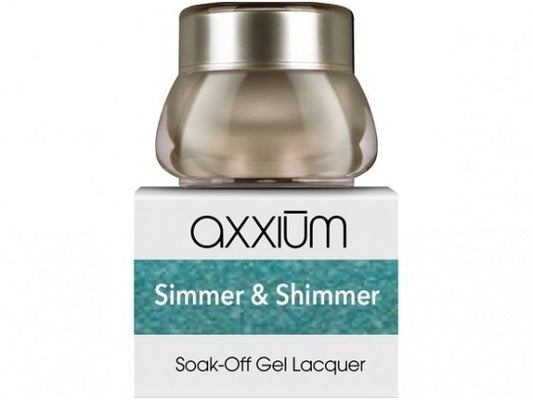 OPI Axxium S/O Gel Lacq Simmer & Shimmer .21 oz. - 6g AXB06