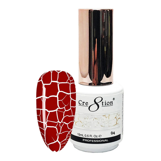 Cre8tion Crackle 04 Soak Off Gel 0.5 fl oz/15 ml 0916-2857