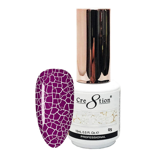 Cre8tion Crackle 05 Soak Off Gel 0.5 fl oz/15 ml 0916-2858