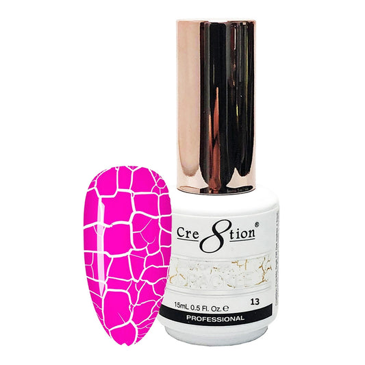 Cre8tion Crackle 13 Soak Off Gel 0.5 fl oz/15 ml 0916-2866