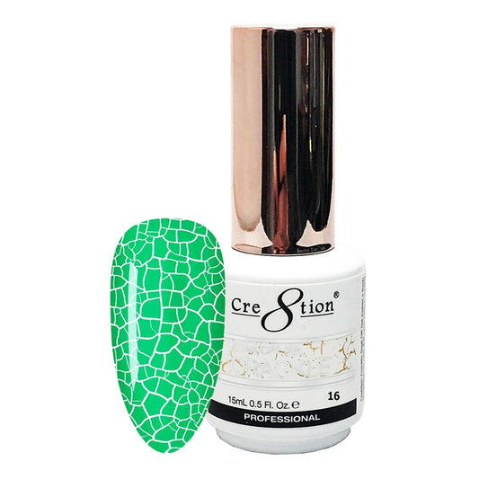 Cre8tion Crackle 16 Soak Off Gel 0.5 fl oz/15 ml 0916-2869