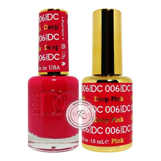 Daisy Soak Off Gel - Deep Pink - DC006