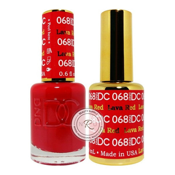 Daisy Soak Off Gel - Lava Red - DC068