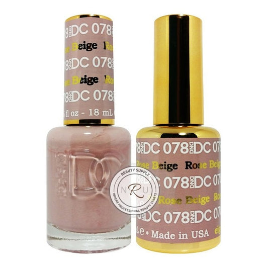 Daisy Soak Off Gel - Rose Beige- DC078