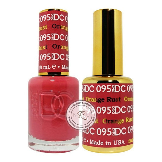 Daisy Soak Off Gel - Orange Rust - DC095