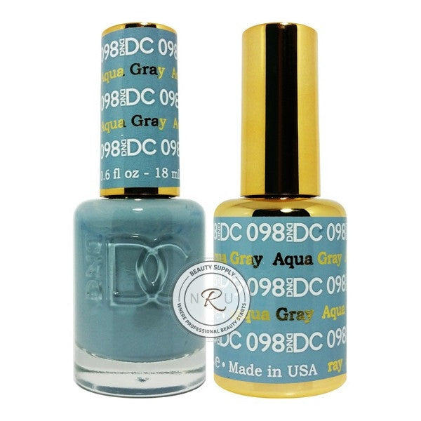 Daisy Soak Off Gel - Aqua Gray - DC098