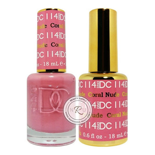 Daisy Soak Off Gel - Coral Nude - DC114