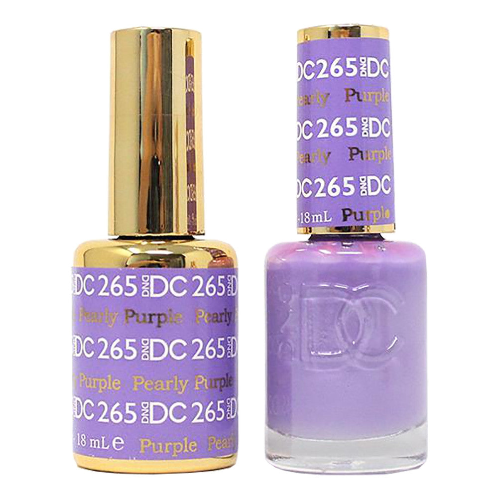 Daisy Soak Off Gel - Pearly Purple DC265