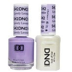 Daisy DND542 Soak Off Gel All In One Set - Lovely Lavender