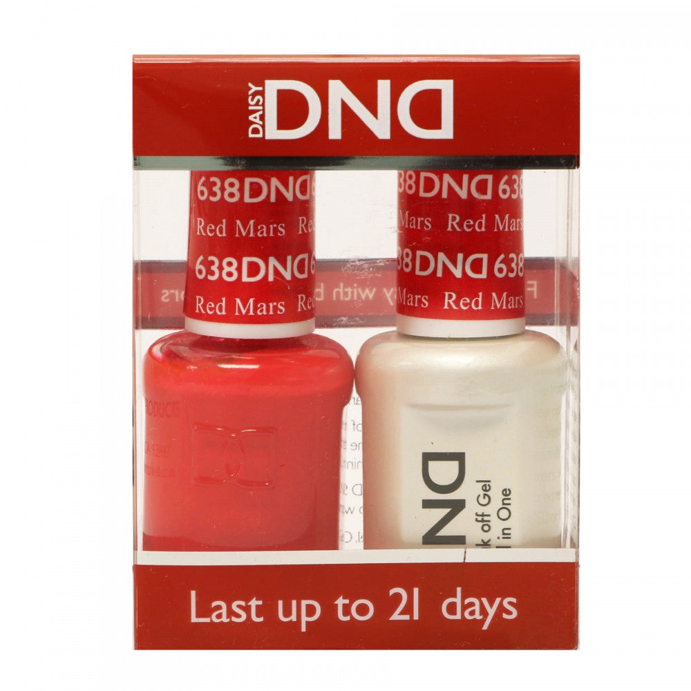 Daisy Soak Off Gel All In One Set - Red Mars DND638