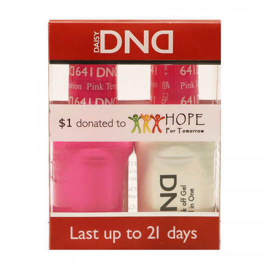 Daisy Soak Off Gel All In One Set - Pink Temptation DND641