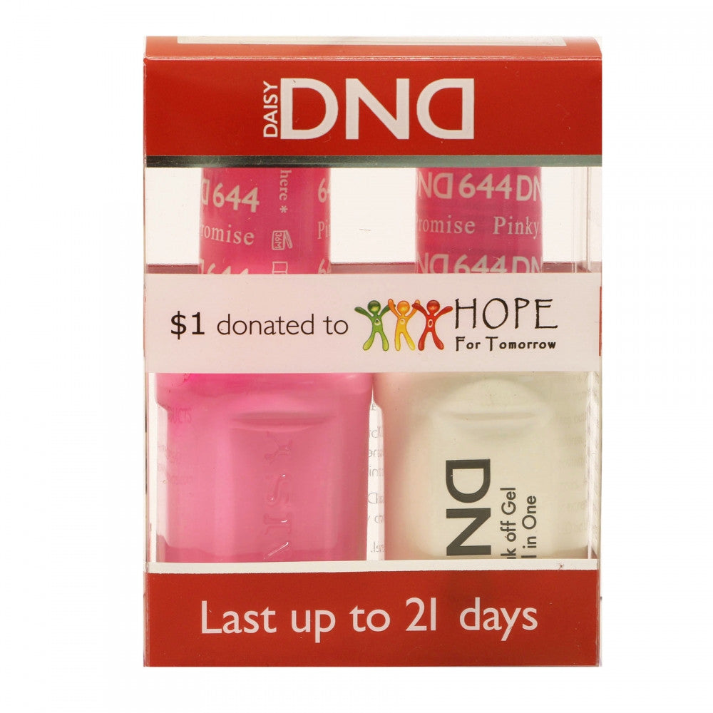 Daisy Soak Off Gel All In One Set - Pinky Promise DND644
