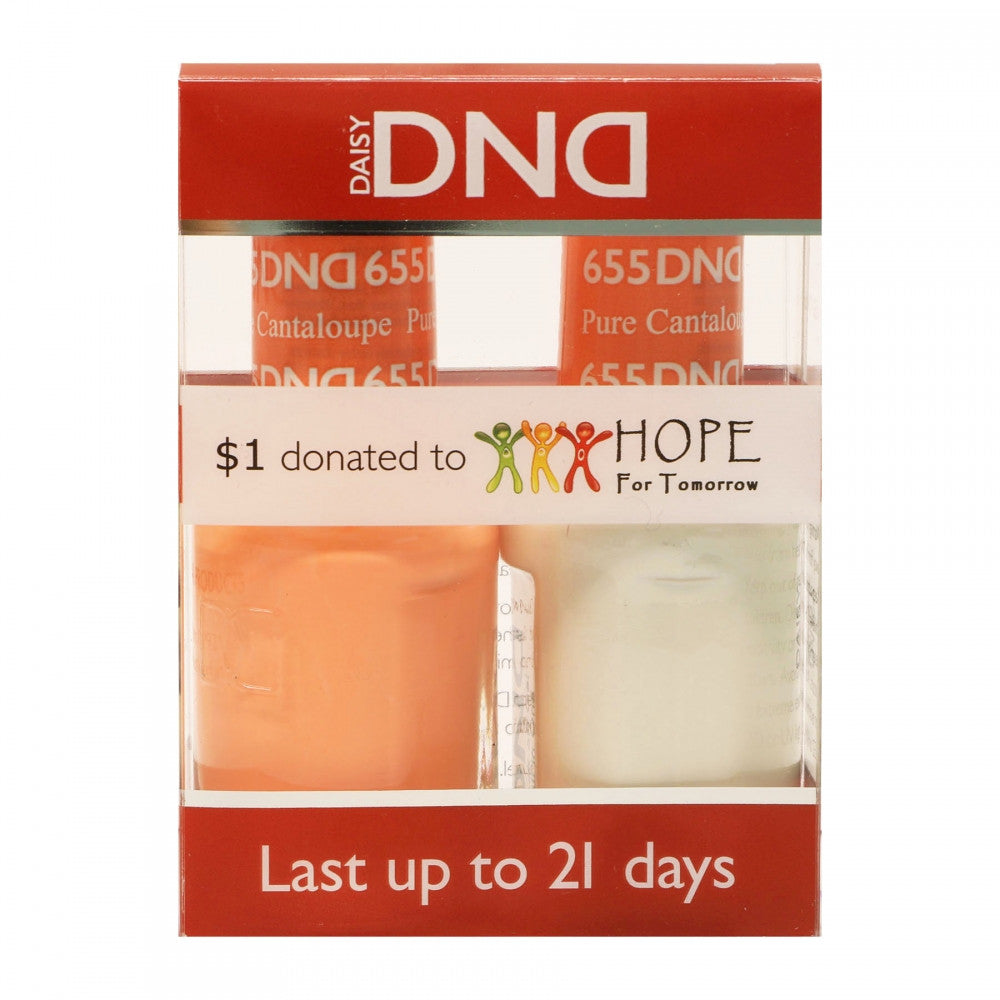 Daisy Soak Off Gel All In One Set - Pure Cantaloupe DND655