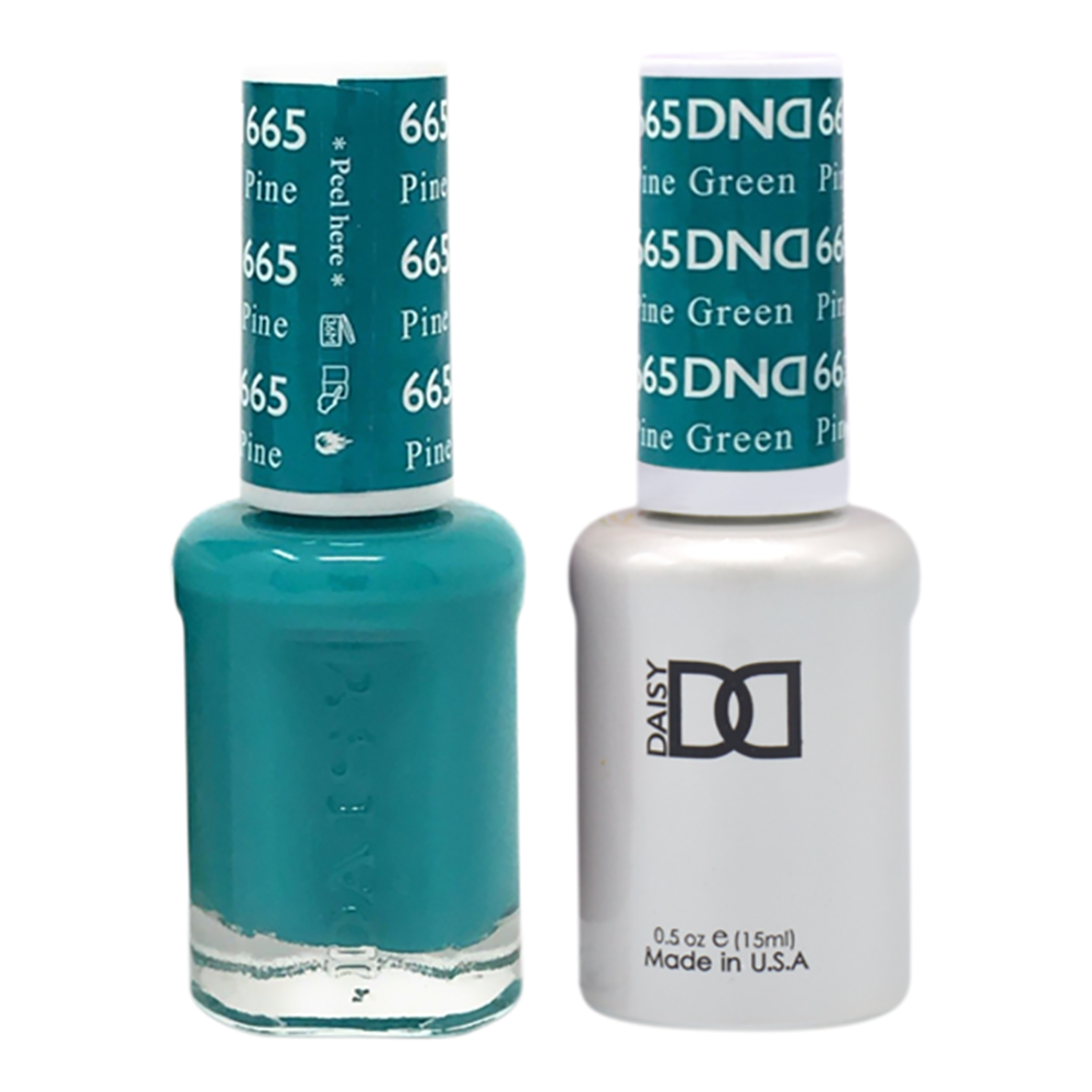 Daisy Soak Off Gel All In One Set - Pine Green DND665