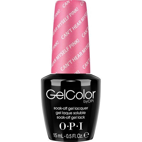 OPI Gelcolor Can't Hear Myself Pink! 0.5 oz GC A72