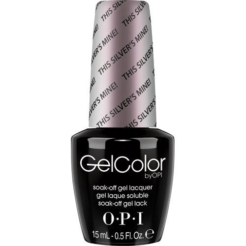 OPI Gelcolor This Silver's Mine! 0.5 fl. oz. GC T67