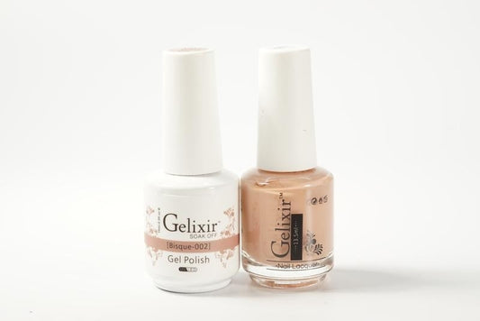 Gelixir Soak Off Gel All In One Set - Bisque GX002