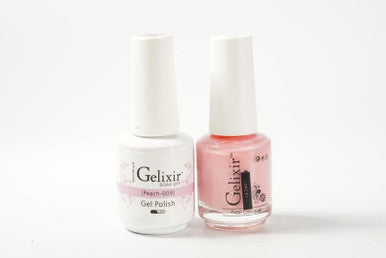 Gelixir Soak Off Gel All In One Set Peach GX009