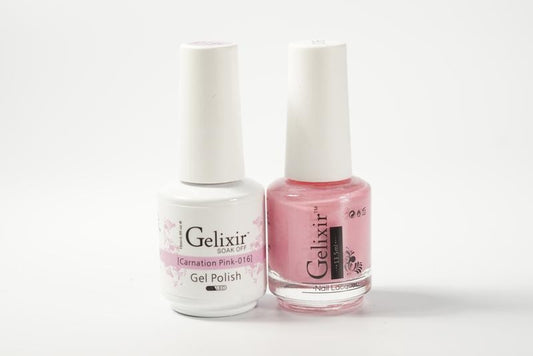 Gelixir Soak Off Gel All In One Set Carnation Pink GX016