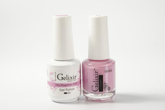 Gelixir Soak Off Gel All In One Set Sky Magenta GX025
