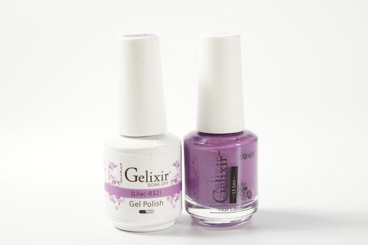Gelixir Soak Off Gel All In One Set Lilac GX032
