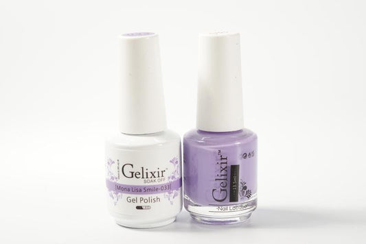 Gelixir Soak Off Gel All In One Set Mona Lisa Smile GX033