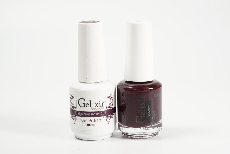 Gelixir Soak Off Gel All In One Set Bulgarian Rose GX051