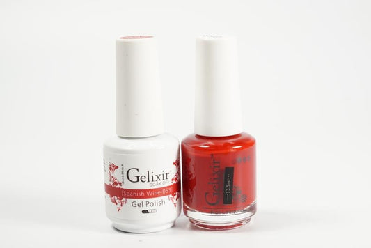 Gelixir Soak Off Gel All In One Set Spanish Wine GX053