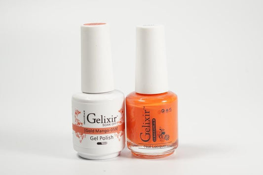 Gelixir Soak Off Gel All In One Set Gold Mango GX059