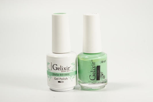 Gelixir Soak Off Gel All In One Set Dollar Bill GX069