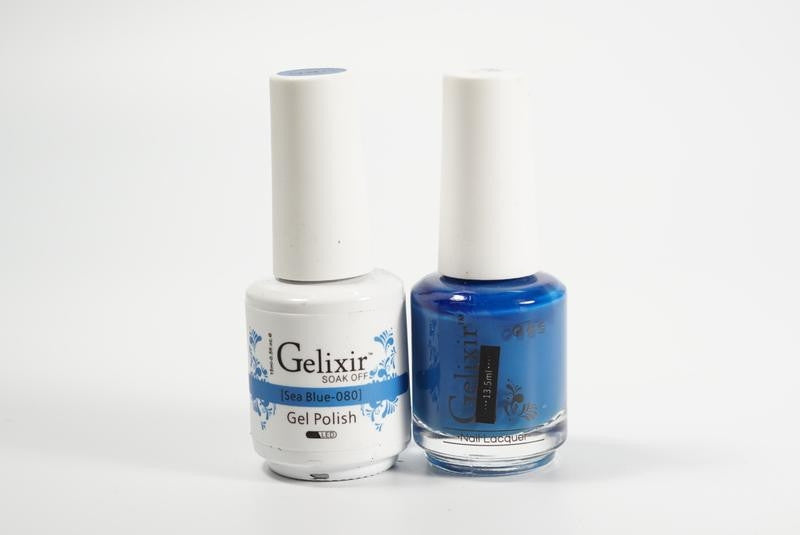 Gelixir Soak Off Gel All In One Set Sea Blue GX080