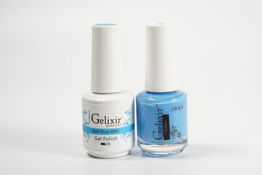 Gelixir Soak Off Gel All In One Set- Ball Blue GX086