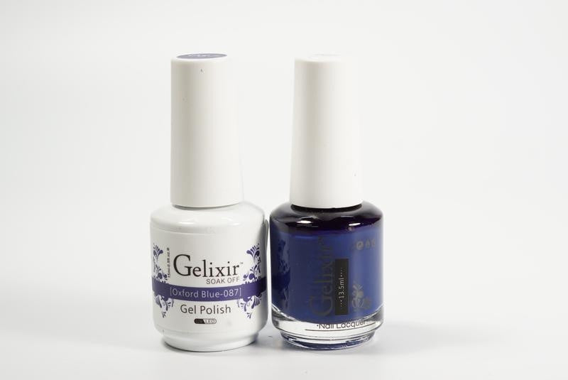 Gelixir Soak Off Gel All In One Set Oxford Blue GX087