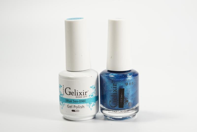 Gelixir Soak Off Gel All In One Set Blue Sea GX098