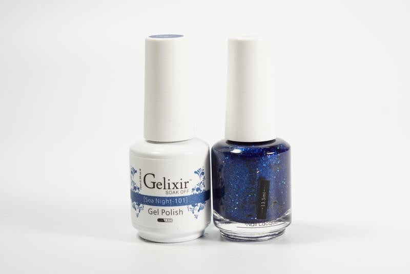 Gelixir Soak Off Gel All In One Set Sea Night GX101