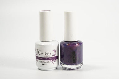 Gelixir Soak Off Gel All In One Set- Purple Sand  GX108