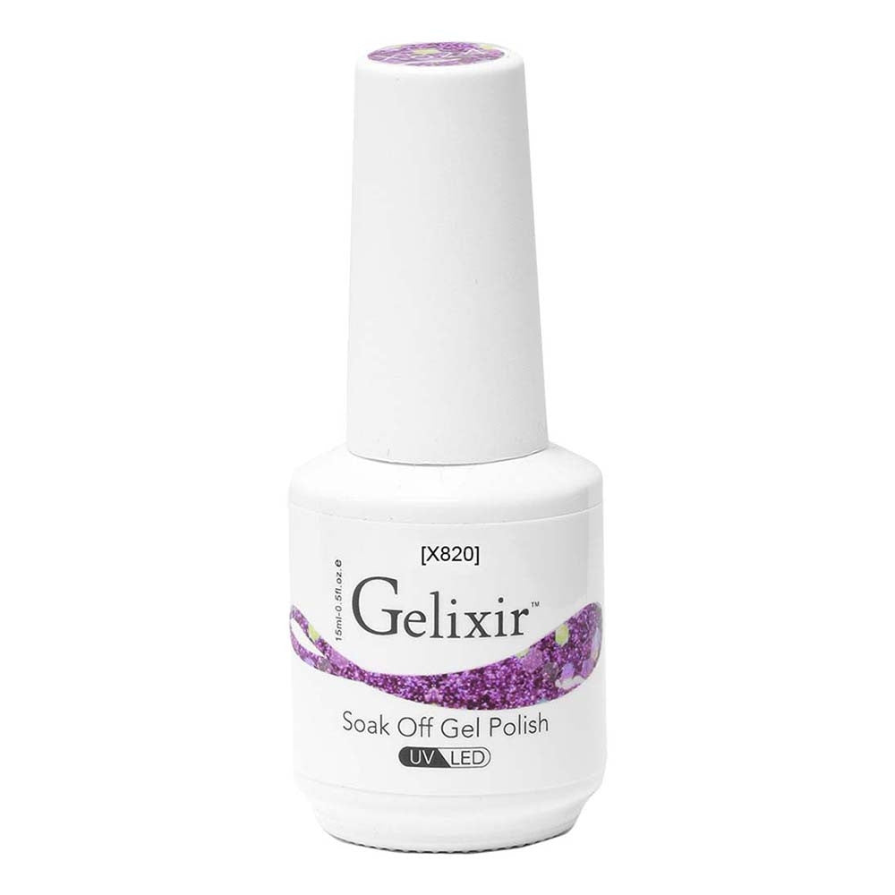 Gelixir Soak Off Gel Polish UV/LED 0.5 fl oz / 15ml X820